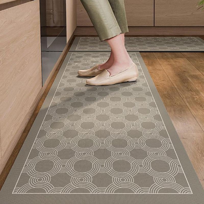 Minimalist Luxury Diatom Mud Kitchen Floor Mat Stain Resistant Water Absorbent Easy Care Non Slip Quick Dry Door Mat