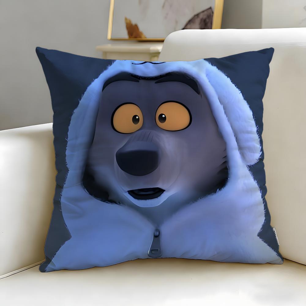 Популярный мультфильм «Плохие парни» Наволочка Мягкая и Легко стирающаяся – Универсальная для Дивана, Кровати, Путешествий и Офиса