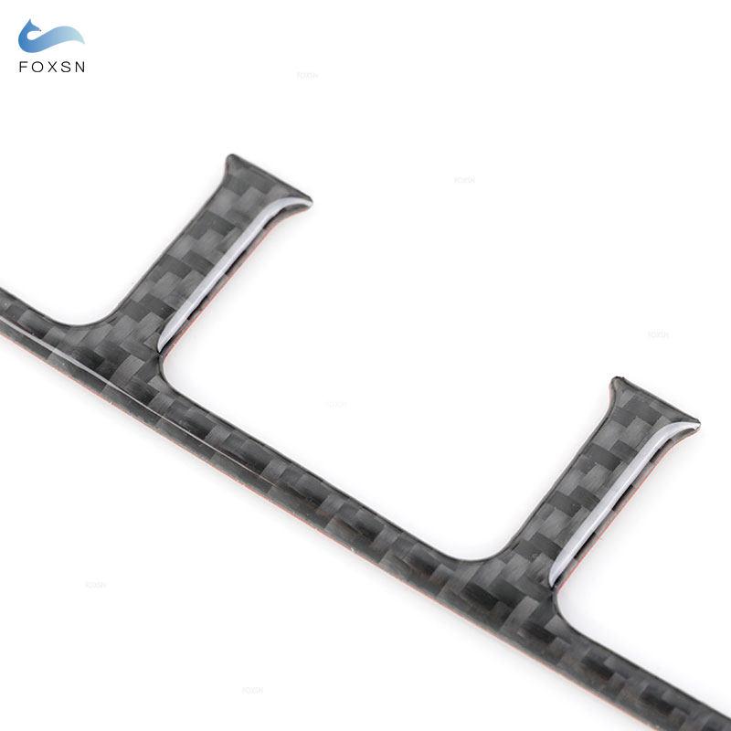 Мягкая центральная панель управления из углеродного волокна, вентиляционная накладка на выходе кондиционера для VW Golf 4 Jetta Bora MK4 R32 GTI