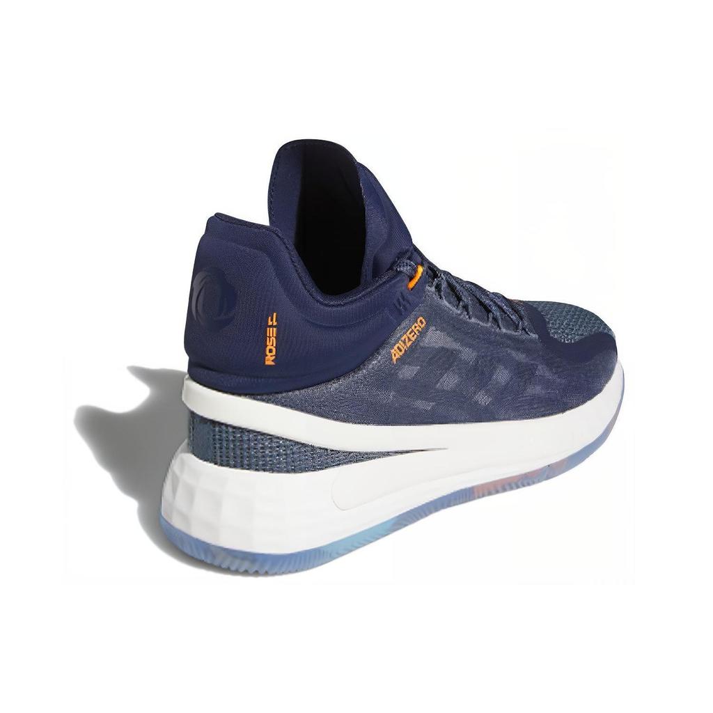 adidas D Rose 11 Удобные Универсальные Нескользящие Прочные Низкие Баскетбольные Кроссовки Мужские Кроссовки Синие FV8932