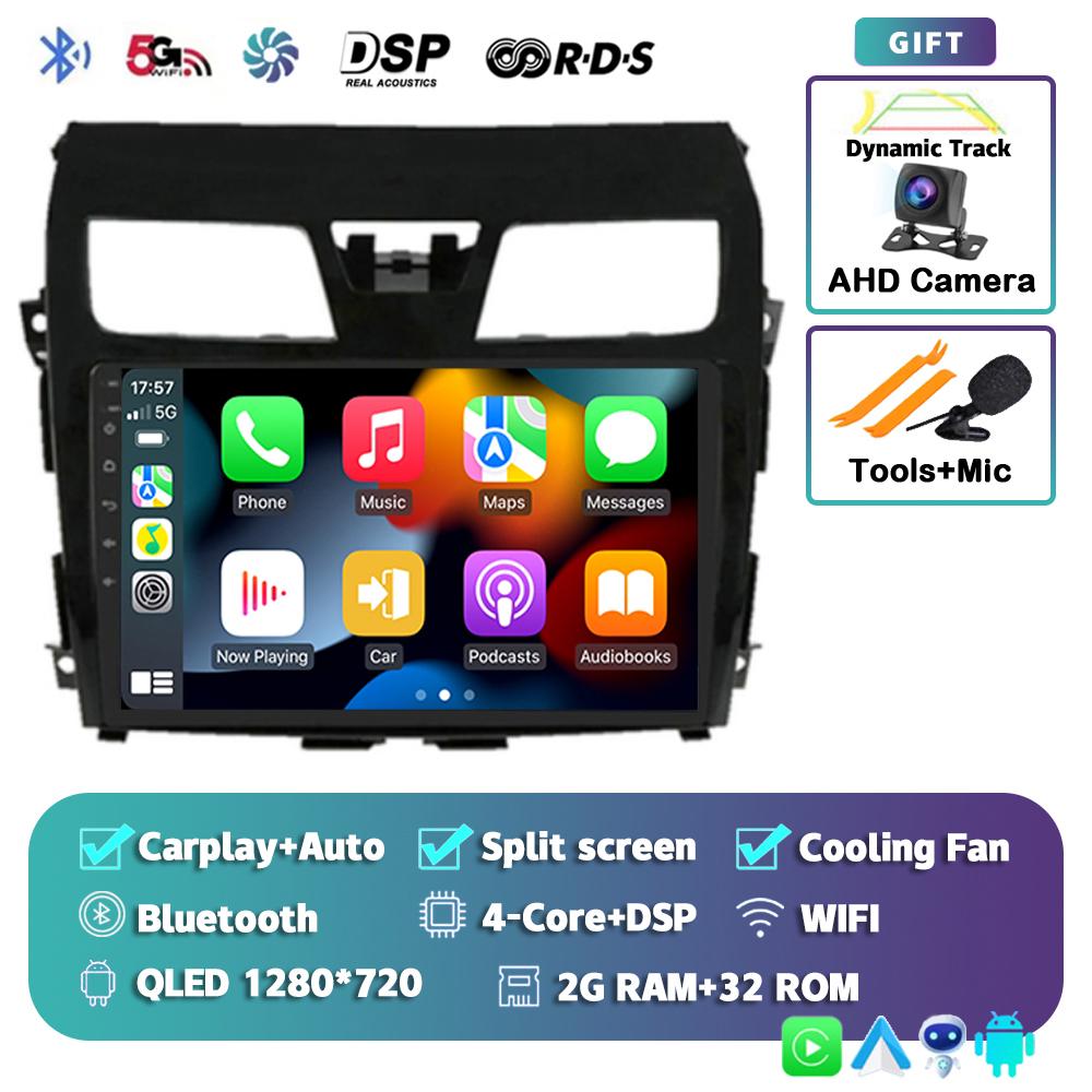Android 14 Carplay автомобильное радио для Nissan Teana Altima 2013 2014 2015 GPS мультимедийный видеоплеер DSP стерео 360 камера головное устройство