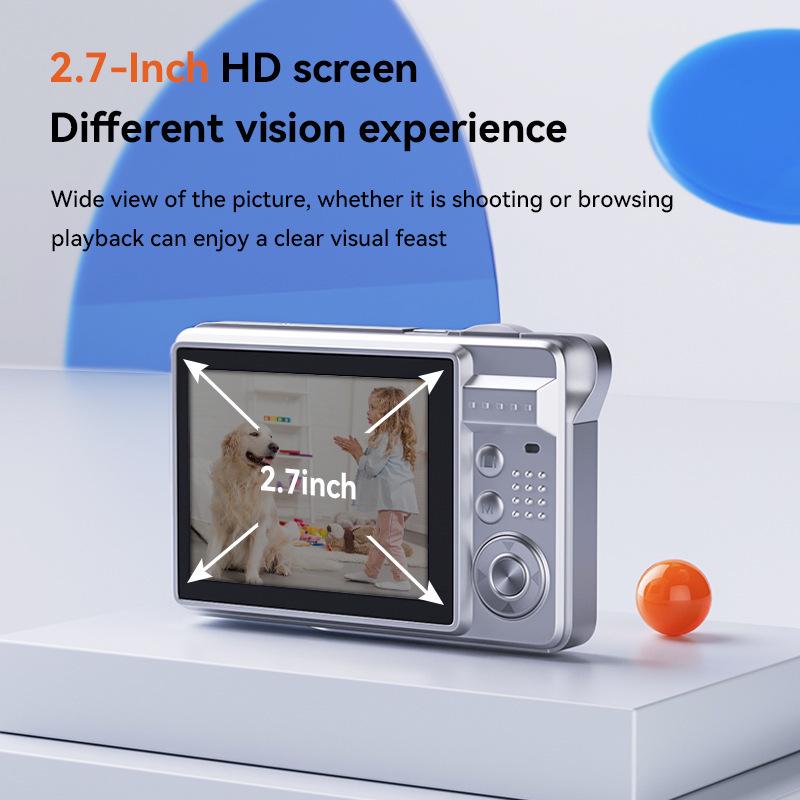 Ретро HD CCD цифровая камера для студентов - Камкордер для видеоблогов начального уровня