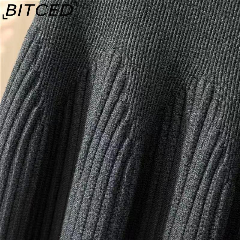BITCED Женская Мода Повседневная Однотонная С Принтом Летняя Весенняя Юбка