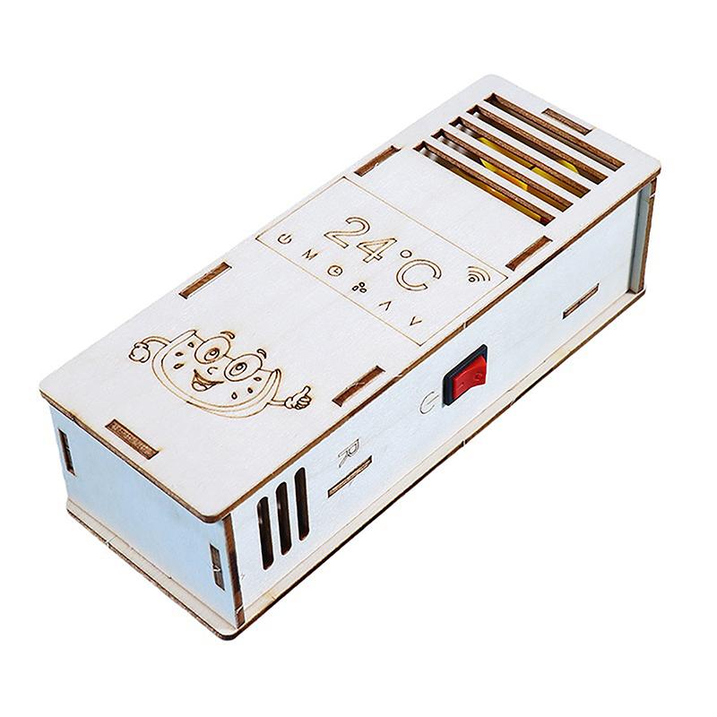 Игрушки для самостоятельной разработки, модель вентилятора кондиционера для детей, электрический образовательный набор, головоломка для экспериментов, детская игрушка