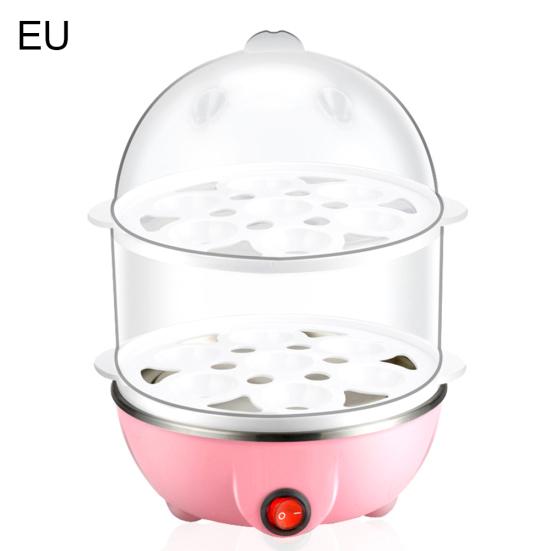 220 В 350 Вт Многофункциональная двойная кухонная мини-портативная плита для приготовления яиц