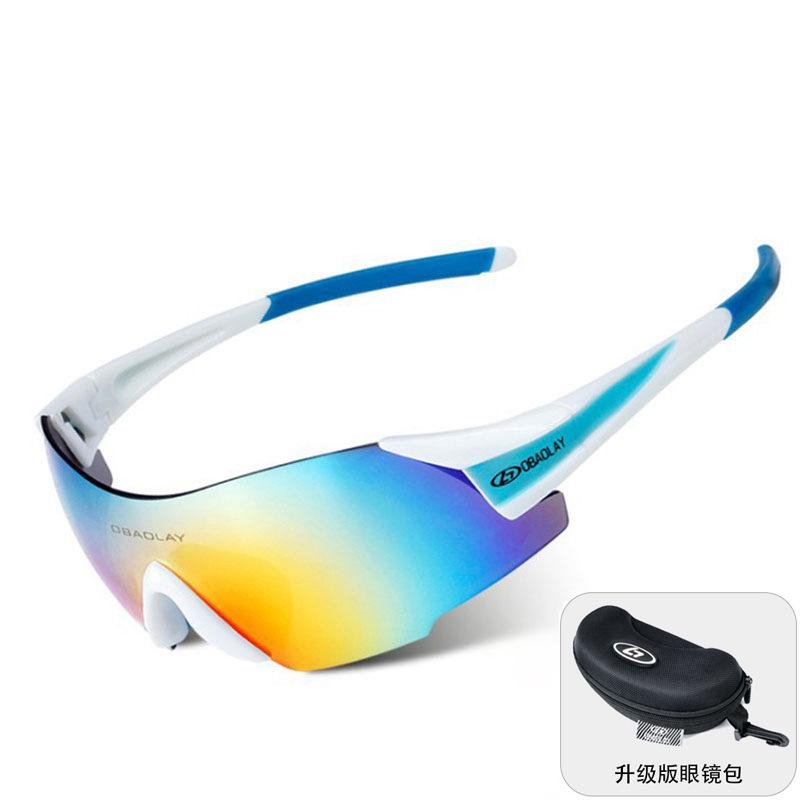 Korean, Japanese, European, and American sports marathon professional running glasses equipment, UV protection, windproof glasses for motorcycle