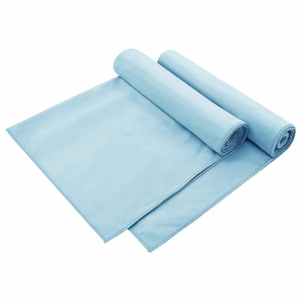 Outdoor Chair Towels 2 pcs Blue 130 x 60 cm