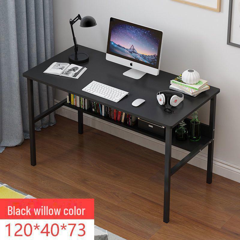 Простой письменный стол для домашнего офиса для студентов и учебы в спальне или арендованном доме