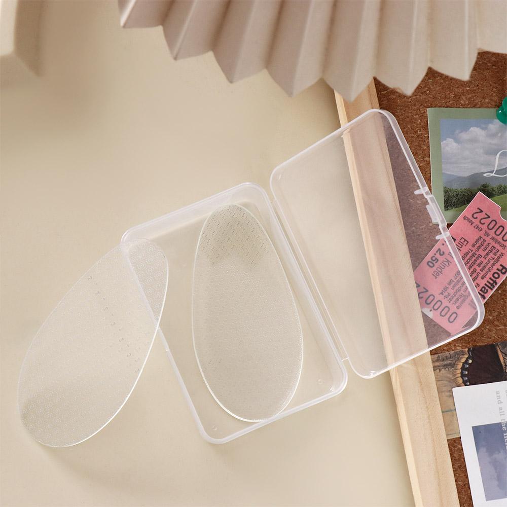 Glass Heel File Tool Wet Dry Dual Use Pedicure Tool Clear Nano Foot File Exfoliating Tool