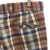 70s vintage Check Pattern Slacks pants Multi TALON ZIP Men's Used