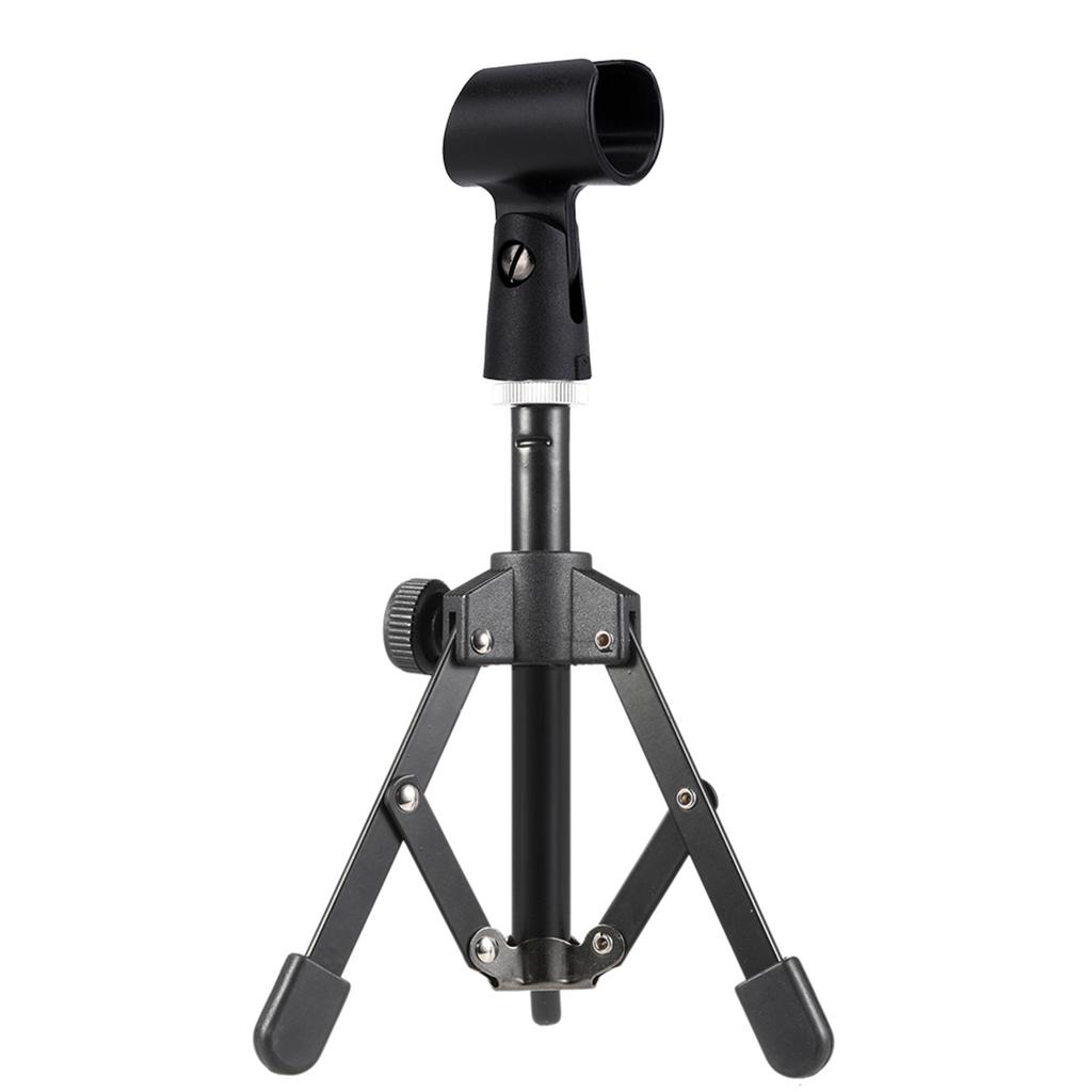 MS-12 Мини складная регулируемая настольная подставка для микрофона штатив с кронштейном-держателем для микрофона MC5