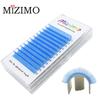 12 Rows Of Luminous Blue, Single Length, Eye Makeup Eyelashes, Dramatic Eyelashes, Natural Extension. 8-15mm,C/D,0.07mm