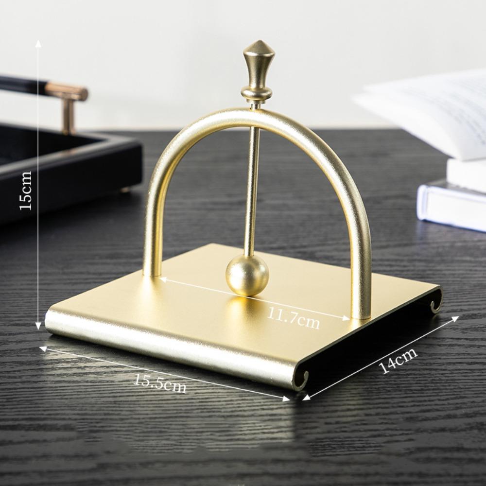 Retro Square Tissue Holder Creative Tabletop Tissue Rack Cafe Dinning Table