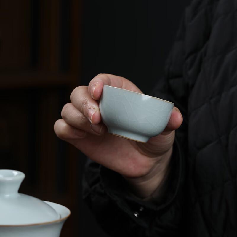 Ruyao Ceramic Dragon Horse Spirit Kung Fu Tea Set