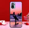 Чехол для серфинга для Xiaomi Redmi 10 9 9A 9C 9T Задняя крышка для Redmi Note 11 Pro 8 9 10 Pro 9S 10S 11S