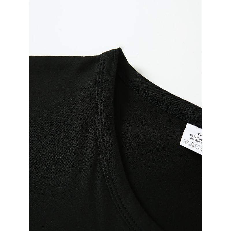 Европейский размер 1 шт. Женская футболка | Элегантный узор мандала, Удобная мягкая дышащая ткань, Идеально подходит для спорта, фитнеса, бега