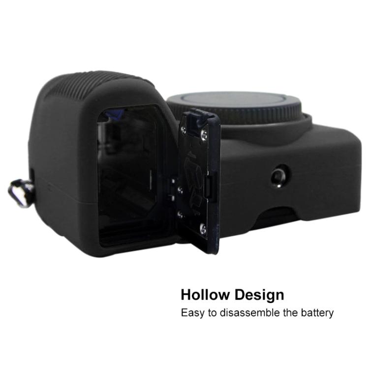 Мягкий силиконовый защитный чехол PULUZ для Sony A6600 / ILCE-6600