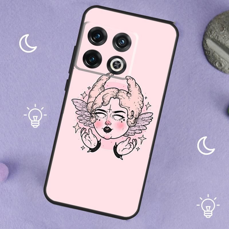 Девчачий Пастельный Ведьма Гот Pattern Для OnePlus Nord 5 CE 2 3 4 Lite N20 N30 Чехол Для OnePlus 15 13 12 11 10 13T 10T 10R 12R 13R
