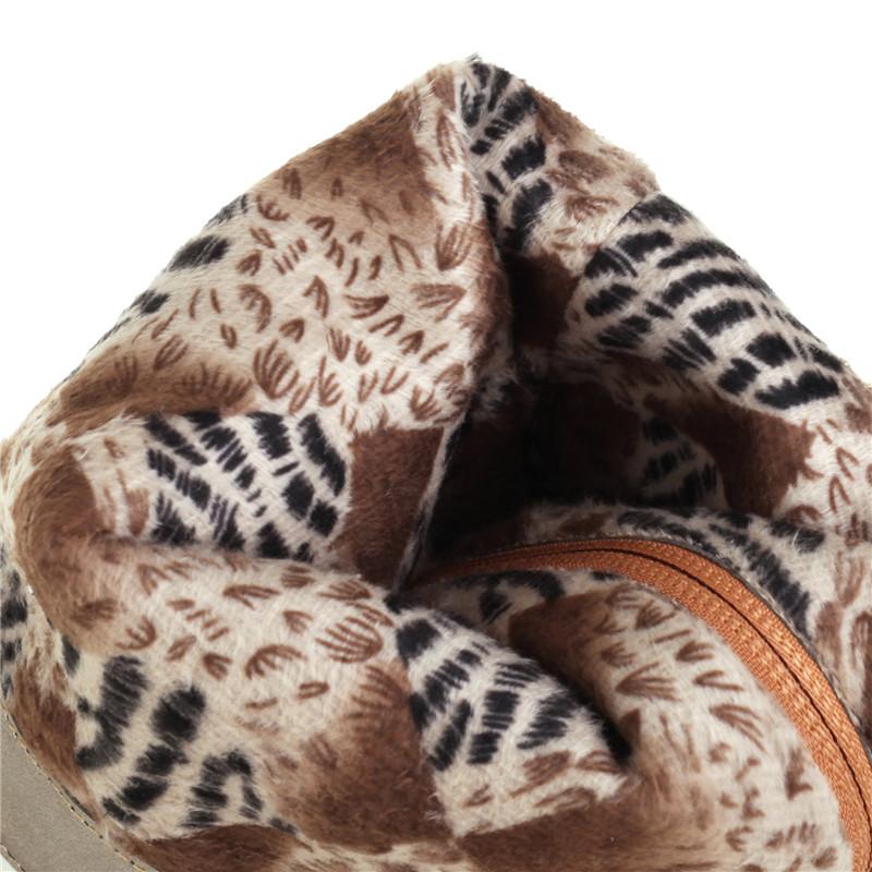 Women's High Heel Boots Autumn and Winter New European and American Style Thick Heel Suede Large Size Women's Boots