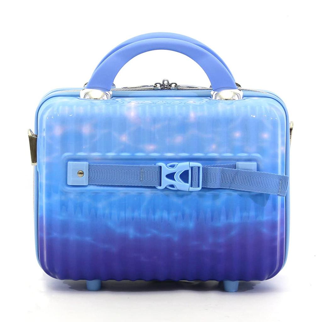 Чемодан с жесткой внутренней молнией TSA Water S размера Siffle, размер LUN2116-48, разрешена ручная кладь, 32 л, см, 2,8 кг, антибактериальный, замок, Sky,