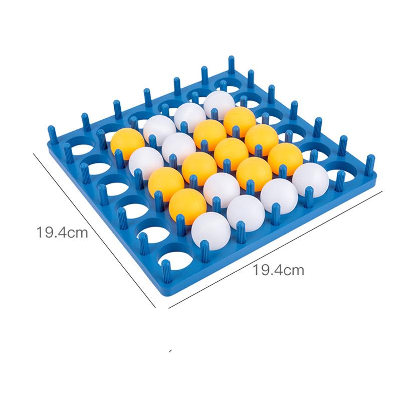 Kids Ball Bouncing Game Parent-Child Interaction Board Game Toddler Toss Ball Game Fun Party Game