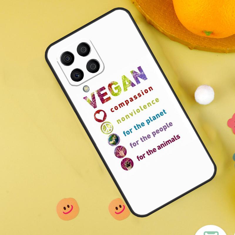 ЛЮБОВЬ К ОВОЩАМ Вегетарианские Цитаты ВЕГАНСКИЙ Для Samsung Galaxy M20 M30s M31 M51 M15 M55 M13 M23 M33 M53 M12 M32 M52 M14 M34 M54 Чехол