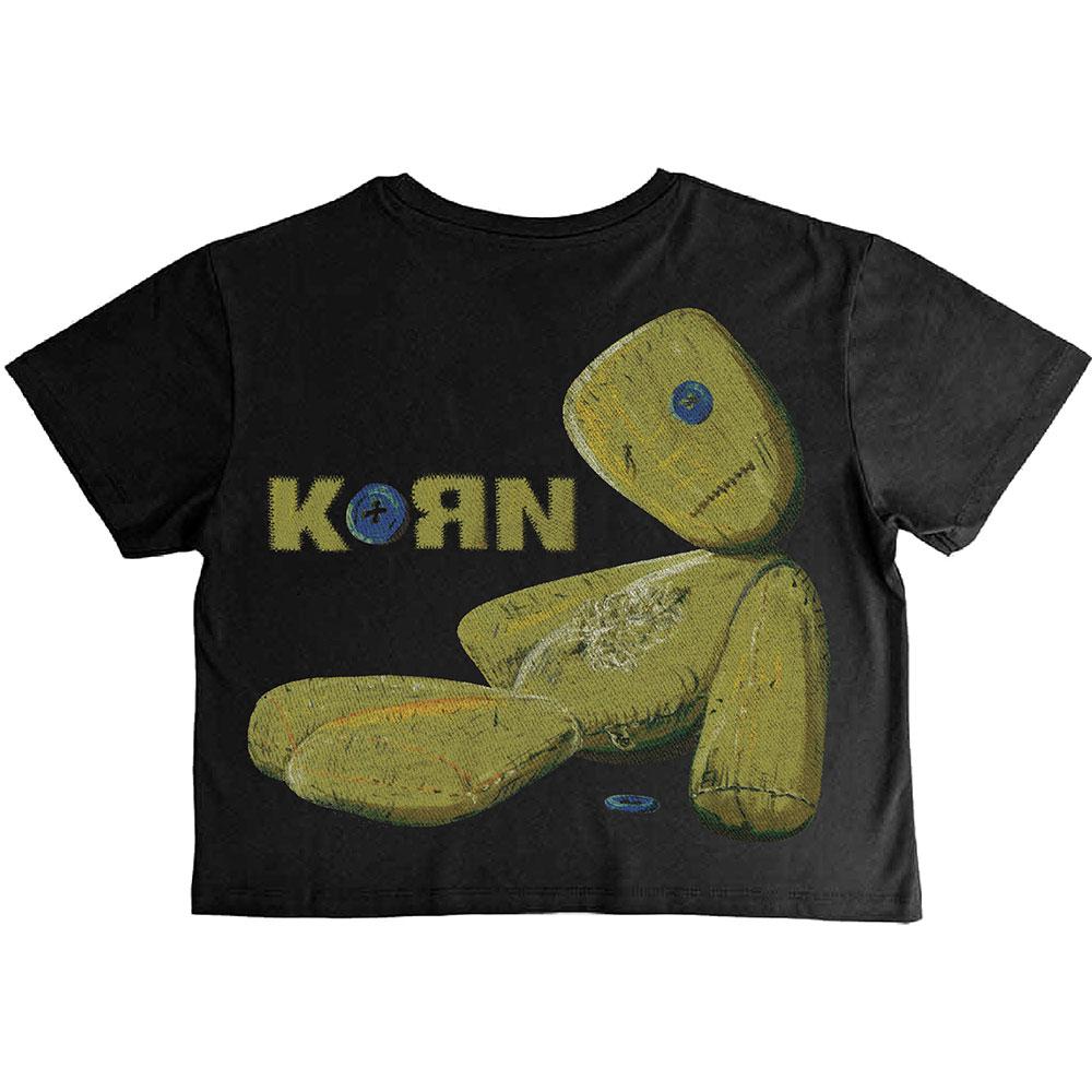 Korn Womens/Ladies Doll Issues Crop Top
