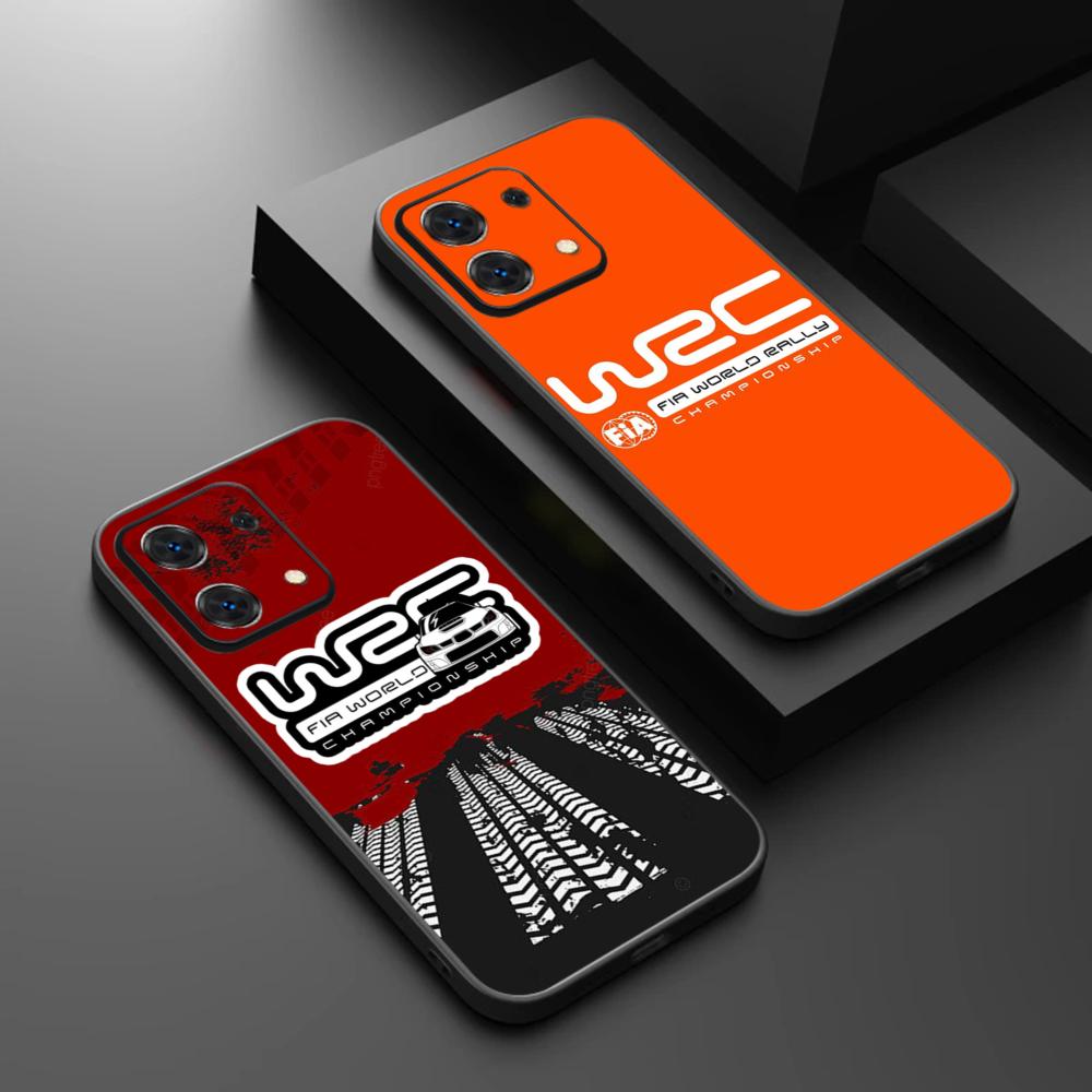 Логотип WRC Rally Racing модный узор Чехол для телефона Для Redmi Note 14 13 12 11 Pro Plus S 5G 14C A3 Мягкая черная крышка для телефона