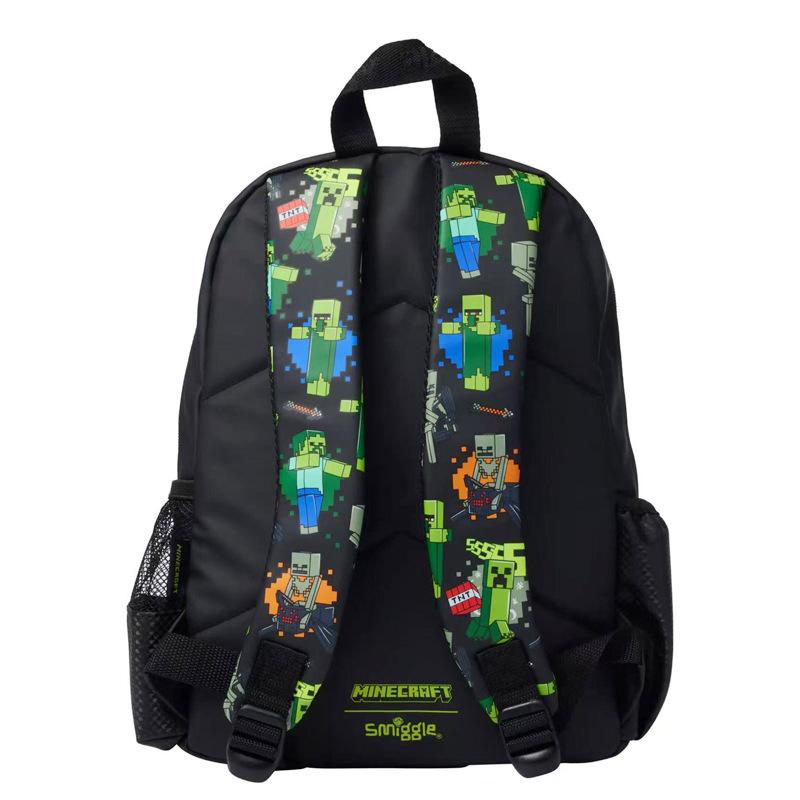 Smiggle Мультяшный Многофункциональный Рюкзак на Молнии с Декомпрессией Детская Школьная Сумка Повседневная Сумка для Учеников