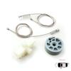 BWR926 Electric Window Regulator Repair Kit Front Left for Fiat Fiorino Qubo 225 Peugeot Bipper Citroen Nemo AA 2008-2024 9221EP