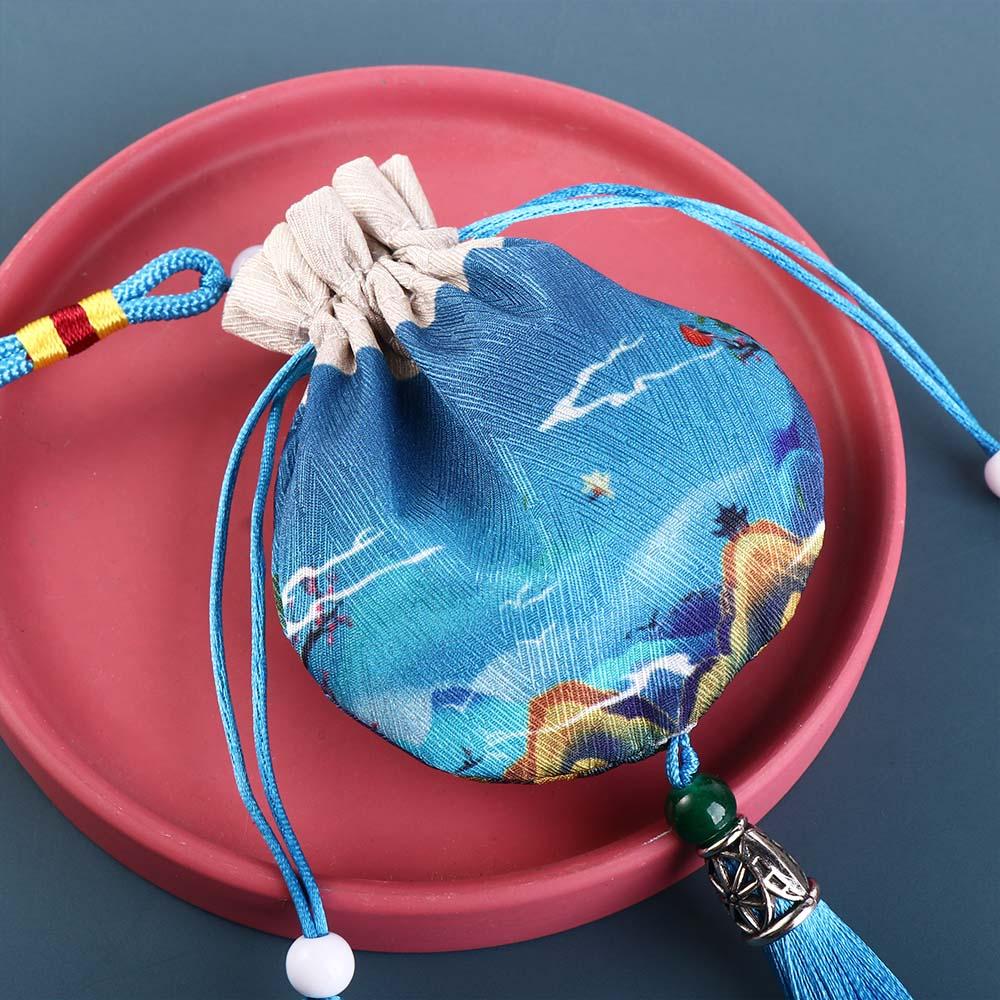 Multi Color Necklaces Case Women Jewelry Bag Chinese Style Storage Bag Purse Pouch Empty Sachet