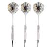 3pcs 3.5cm Steel Tip Target Throwing Darts Needle Set for Dartboard