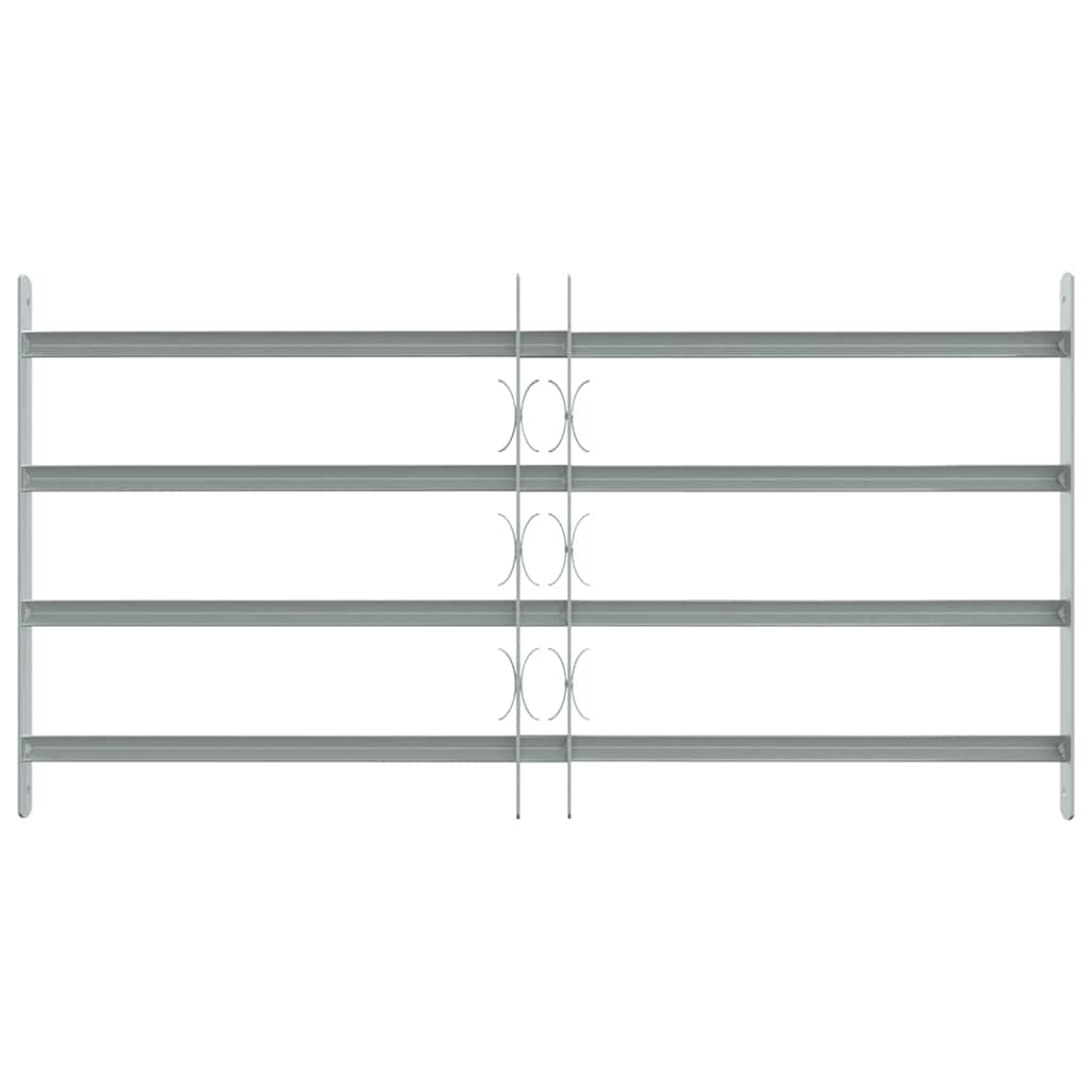 Adjustable Window Grill with 4 Crossbars 700 1050 mm