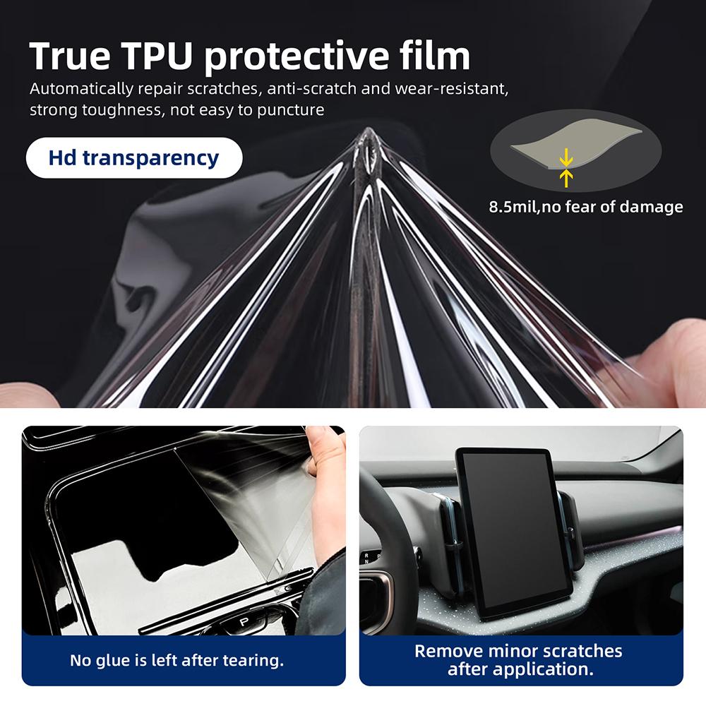 Interior Protective Film for Toyota RAV4 XA40 2013-2019 Transparent Anti-Scratch Sticker