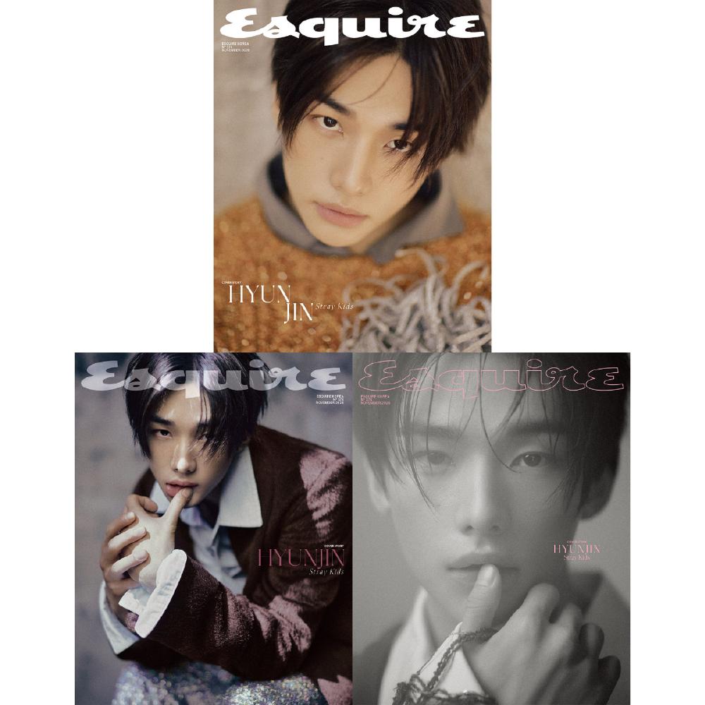 Предзаказ журнала ESQUIRE Ноябрь 2026 HYUNJIN из Stray Kids на обложке