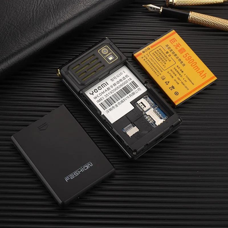 G10-1 Раскладной телефон 2,8 дюйма Однокнопочный вызов SOS 1800 мАч FM Bluetooth Большая клавиатура Большой голосовой 4G Кнопка сотовый телефон