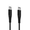 Индивидуальный логотип 100 Вт PD Быстрая зарядка USB C на Type C Кабель 2 м 6 футов Нейлоновая оплетка Провод Кабели данных Зарядные устройства