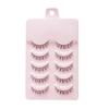 Easy To Apply Good Ductility Simulation Lashes Trendy Naturally Curled Cosplay False Eyelashes