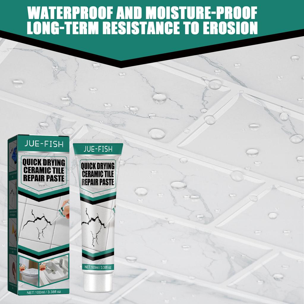 Паста для ремонта керамической плитки, мраморная ванна, мебель, туалет, ремонт трещин, быстросохнущий клей для керамической плитки
