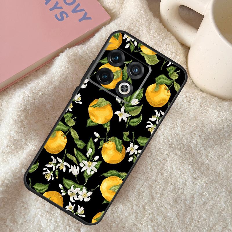 Tropical Summer Fruit Lemon Case For OnePlus 9 11 10 Pro 9R 9RT 10T 8T Cover For OnePlus Nord 2 2T CE2 N10 N20 N100 Ace