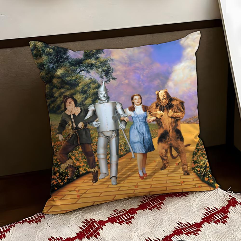 Film The WWizard of OOZ Cushion Cover Reversible Soft Durable Pillow Cover Home Car MultiScene Use for Daily Comfort