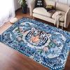 Modern Style Big Size Living Room Rugs Tiger Pattern Bedroom Carpet Soft Non-slip Mat for Kids Foldable Easy Clean Customizable