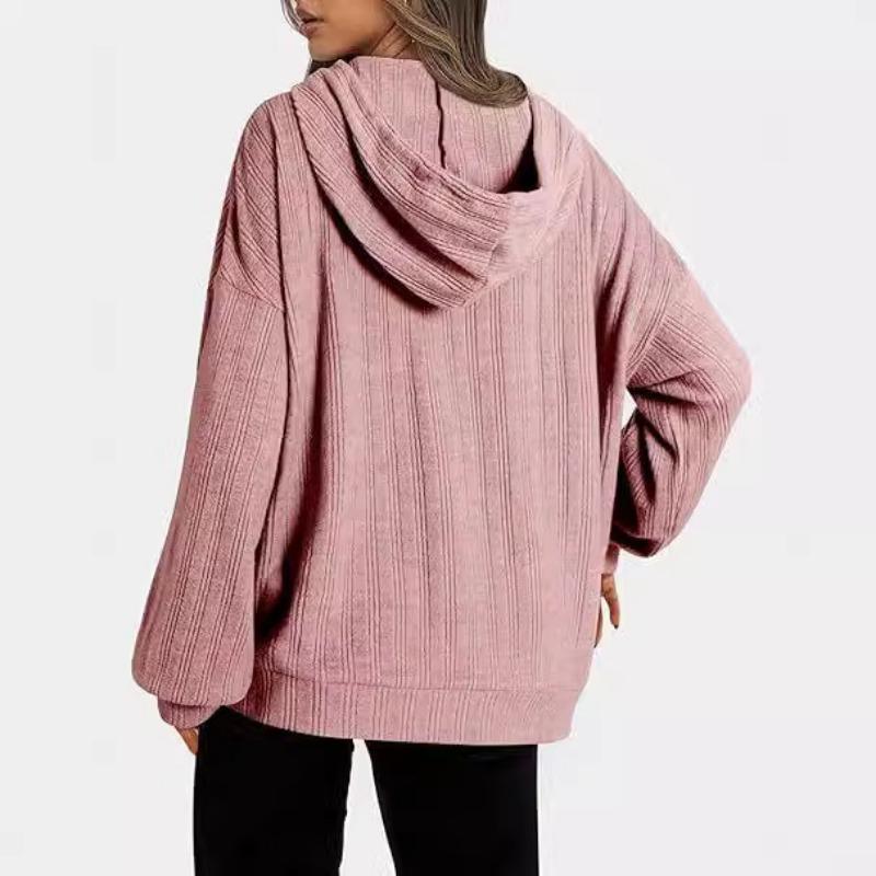Autumn Winter Loose Pullover Hooded Women's Top Casual Pocket Long Sleeved Hoodies & Sweatshirts Women’s