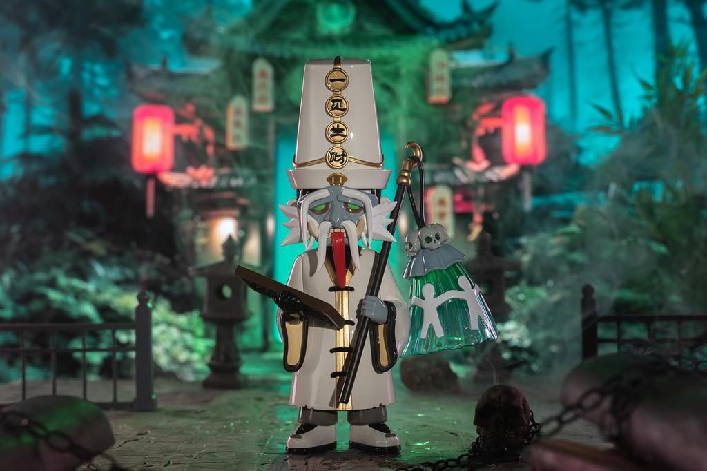 PLUM Shenzhen Mabell Animation Culture Development Faceless "White Impermanence" Non-scale PU Painted Complete Figure PF 406