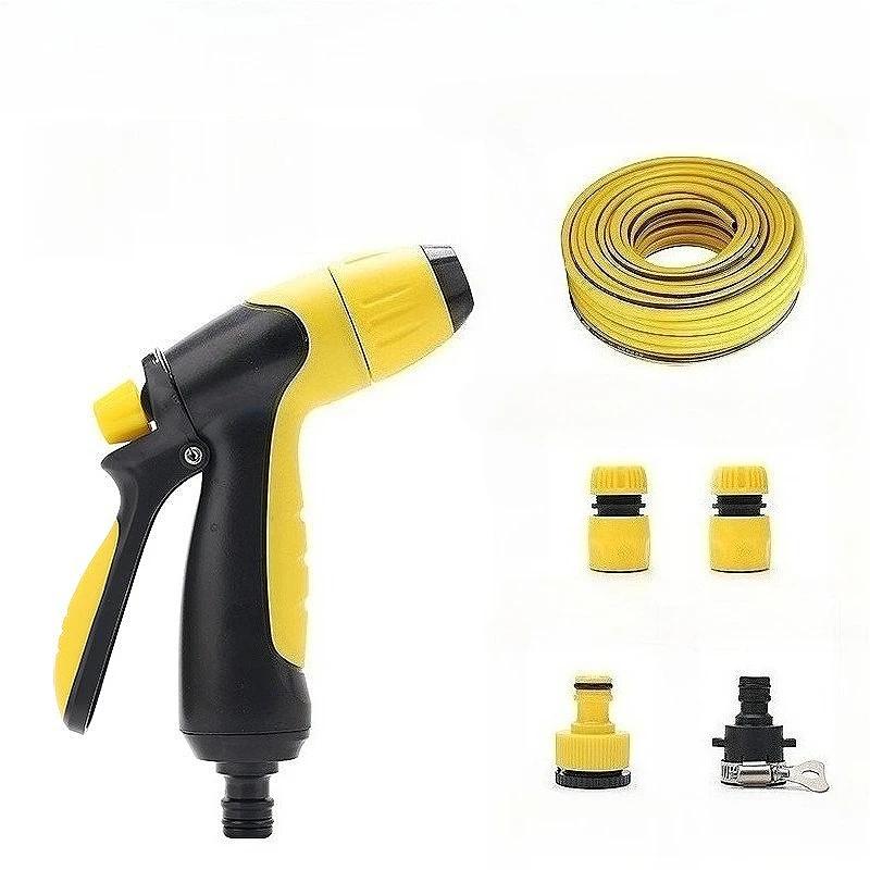 Adjustable Car Wash Gun Garden Hose Watering Nozzle Sprinkler Portable High-pressure Water Guns Gardening Tools and Equipment