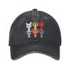 Sprunkis Cartoon Unisex Women Baseball Caps  Distressed Denim Washed Hats Cap Classic Outdoor Activities Gift Sun Cap