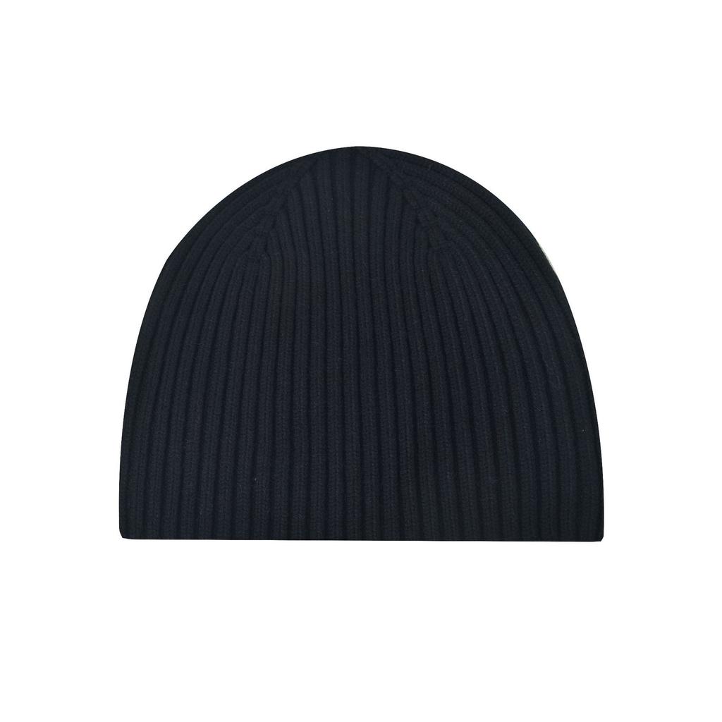New Knitted Hat for Autumn/Winter Season Thickened Warm Cycling Ear-Warming Beanie Solid-Colour Knitted Hat