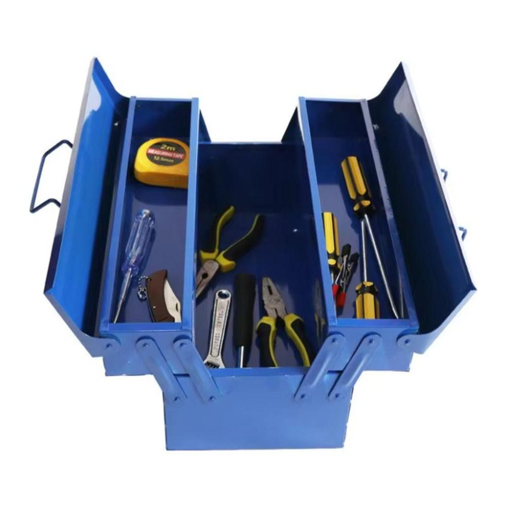Heavy Duty Tool Box Large Storage Tools Box Lightweight Repair Chest  Automobile Repair