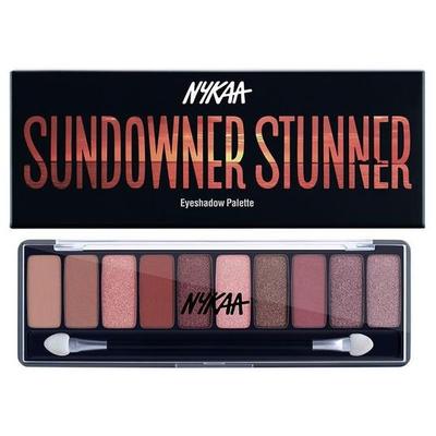 Nykaa Глаза на мне! Палетка теней для век 10-в-1 - Ошеломляющий закат