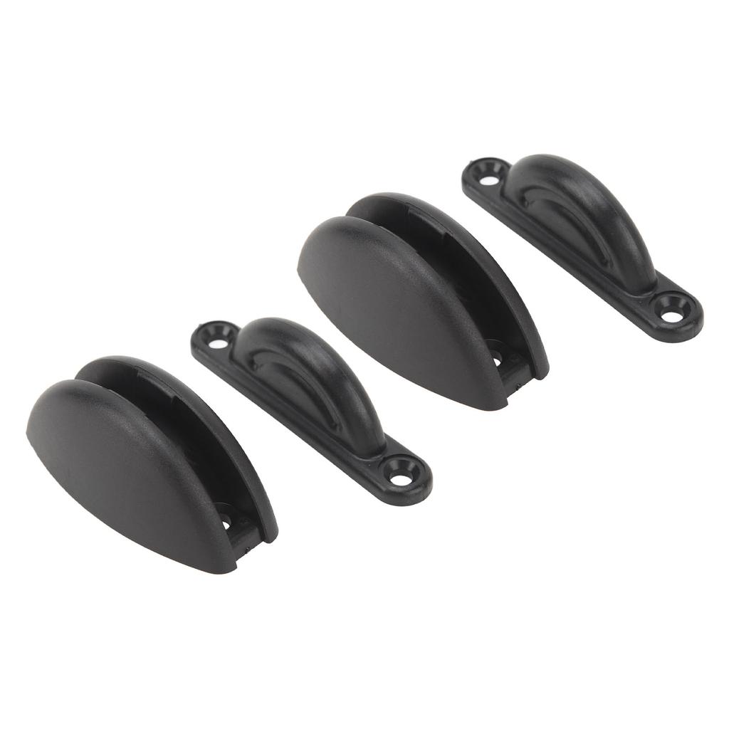 Комплект фиксаторов двери автодома, дугообразный нейлоновый стопор двери, фиксирующая защелка-держатель для кемпера, прицепа, автодома